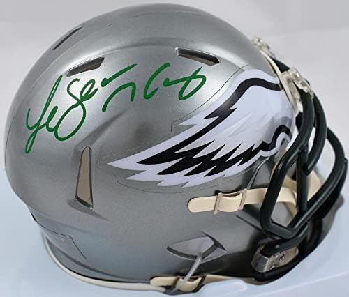 LeSean McCoy İmzalı Philadelphia Eagles Flaş Hızlı Mini Kask-JSA W-İmzalı NFL Mini Kasklar