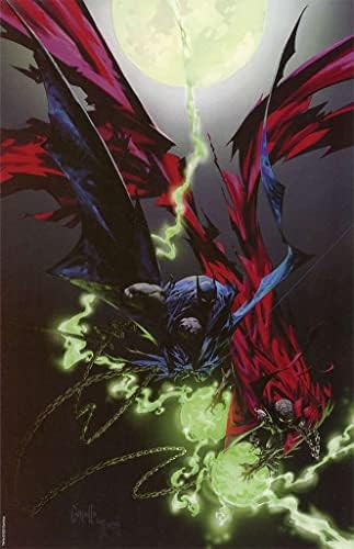 Batman / Spawn 1G VF ; DC çizgi roman | Karanlıkta Parlayan varyant