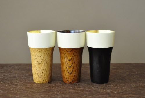 Tokyo Matcha seçimi-misaraku bira bardağı: Hediye kutusu ile japonya ahşap lake kupalar [İzleme ve sigorta ile uluslararası