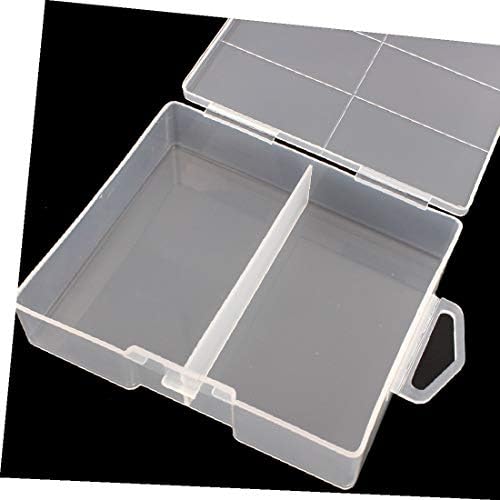 X-DREE Sert Plastik Kasa Tutucu saklama kutusu Konteyner için 24 x AA Pil (24 x AA Pil için içerik)