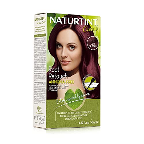 Naturtint Root Rötuş Krem PPD İçermeyen Kalıcı Saç Rengi (Açık Maun Kırmızısı)