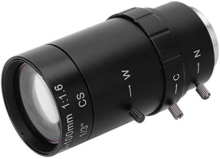 Güvenlik Kamerası için Yüksek Uyumluluğa Sahip Zoom Kamera Lensi Manuel Diyafram 5-100mm Kamera Lensi