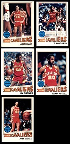 1977-78 Topps Cleveland Cavaliers Takım Seti Cleveland Cavaliers (Set) VG/ESKİ + Cavaliers