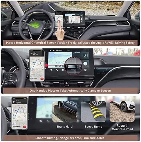 CLEC Telefon Tutucu Toyota Camry 2021-2022 için fit, ayarlanabilir Havalandırma Dashboard Cep Telefonu Tutucu Araç
