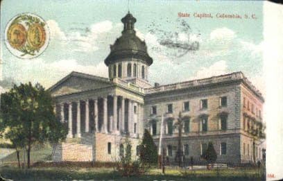 Columbia, Güney Carolina Kartpostalı