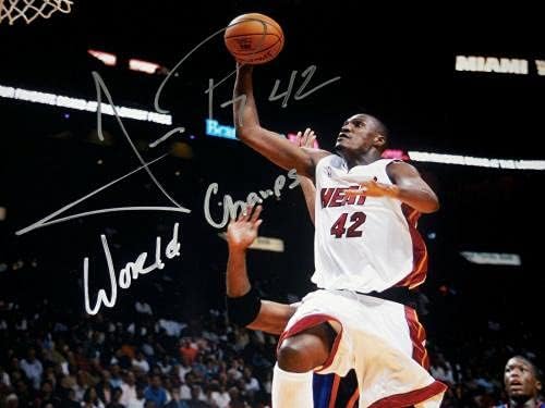 James Posey İmzalı 8x10 Renkli Fotoğraf (çerçeveli ve Keçeleşmiş) - Miami Heat! - İmzalı NBA Fotoğrafları