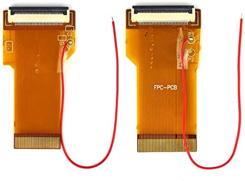 32pin 40pin Şerit Kablo Game Boy Advance GBA AGS 101 Arkadan Aydınlatmalı Adaptör Ekran Mod Kablo Değiştirme ile