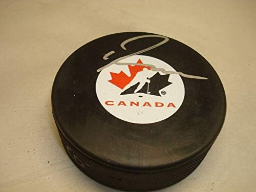 Ryan Nugent-Hopkins İmzalı Kanada Takımı Hokey Diski İmzalı 1B İmzalı NHL Diskleri
