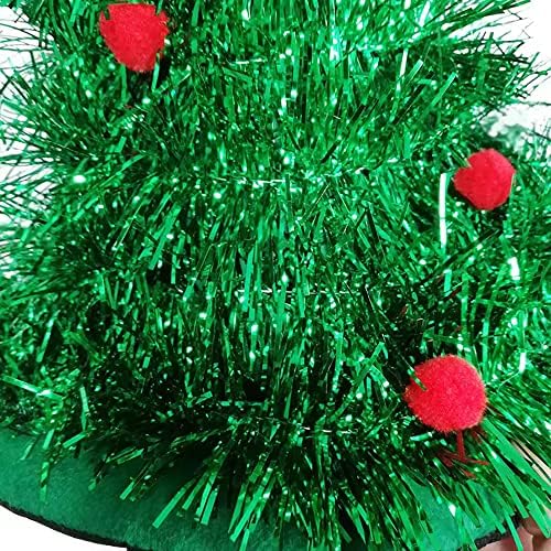 Noel Ağacı Şapka Noel Elbise Yaratıcı Headdress Parti Şenlikli Atmosfer Dekorasyon Yetişkinler ve Çocuklar için