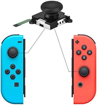 Nintendo Switch Joycon, Joy con Drift Tamir Takımı için Assenik Joystick Değişimi. NS Joy-Con ve Anahtarı Lite Denetleyici