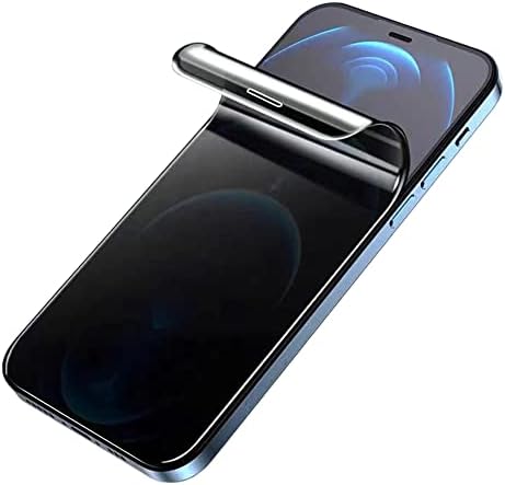 LXEEOLX [OnePlus 9 Pro için 2 adet Gizlilik Hidrojel Ekran Koruyucu, Yüksek Hassasiyetli Nanoteknoloji Yumuşak TPU