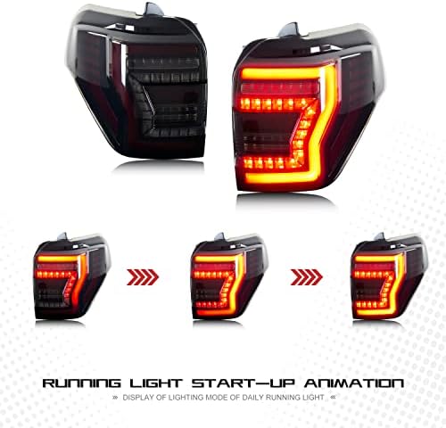ınginuity zaman LED park lambaları Toyota 4Runner 2010-2021 için SR5 TRD Off Road Işıklı Start-up Animasyon Sıralı