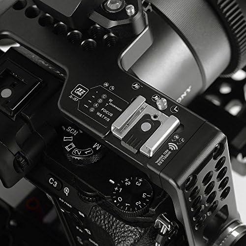 JTZ DP30 JL-JS7 kamera kafesi Sabitleyici ile 15mm Ray Çubuk Taban plakası Rig + Elektronik Üst Kolu + Omuz Pedi