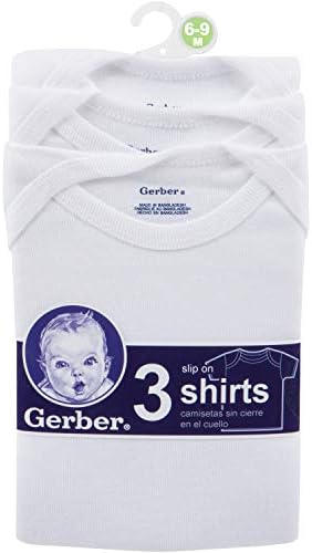 Gerber Kız Bebek 3'lü Pull-on Kısa Kollu Gömlek