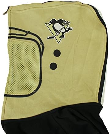 Outerstuff NHL Büyük Erkek Gençlik (8-18) Tam Zip Kask Maskeli Polar Hoodie, Takım Seçeneği