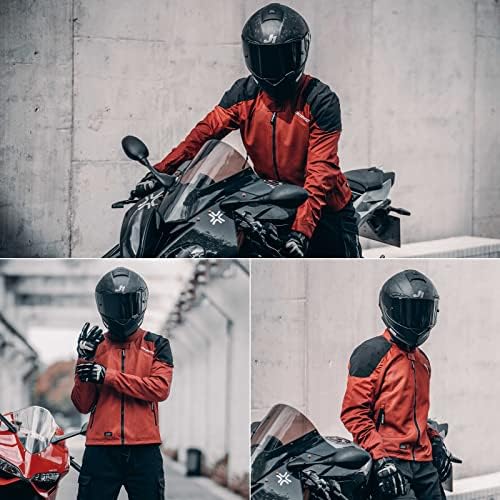 Scoyco Motosiklet Ceket Erkekler İçin Tekstil Motosiklet süvari ceketi Motokros yarış ceketi CE Zırh koruyucu donanım