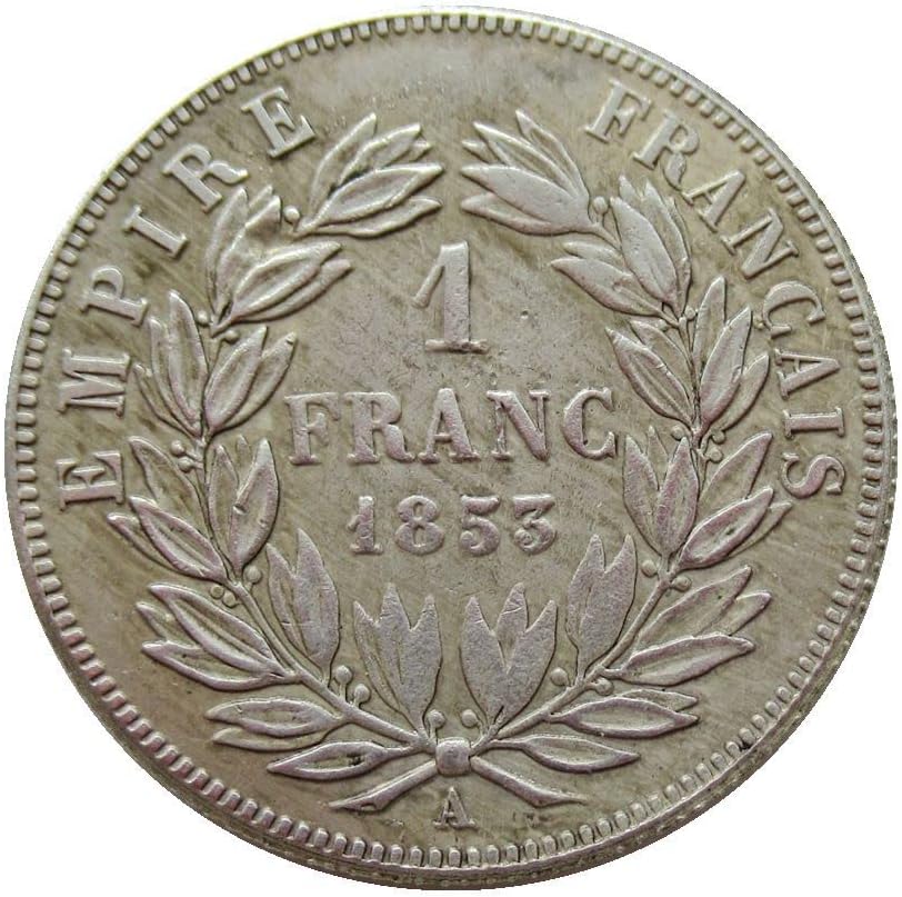 1 Frangı 1853-1863 Fransız Frangı Yabancı Kopya Para