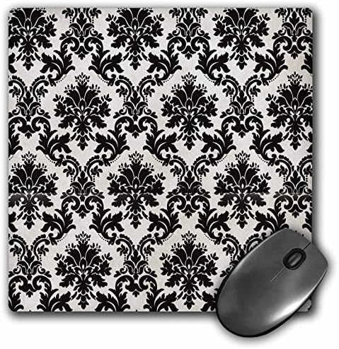 3dRose LLC 8 x 8 x 0,25 inç Mouse Pad, Siyah Koyu Şam (mp_48542_1)