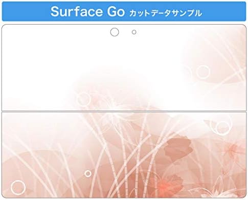 microsoft Surface ıçin ıgstıcker Çıkartması Kapak Go/Go 2 Ultra Ince Koruyucu Vücut Sticker Skins 001977 Çiçek Un