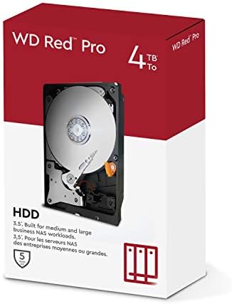 WD Red Pro 4 TB SATA III 3,5 Dahili NAS HDD, 7200 RPM