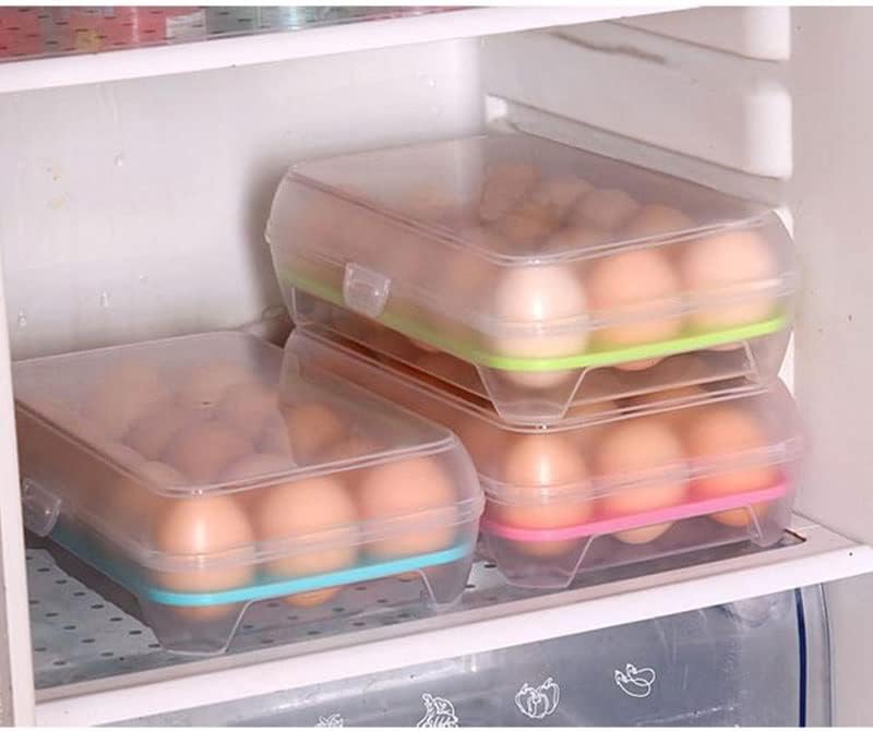 PDGJG Buzdolabı saklama kutusu Mutfak Aksesuarları Taze Kutu Sebze Yumurta Tutucu İstiflenebilir mutfak gereçleri