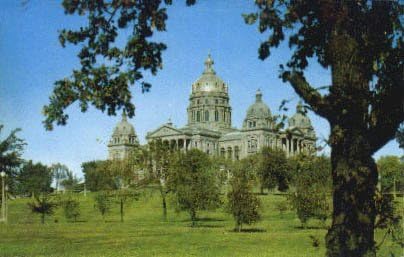 Des Moines, Iowa Kartpostalı