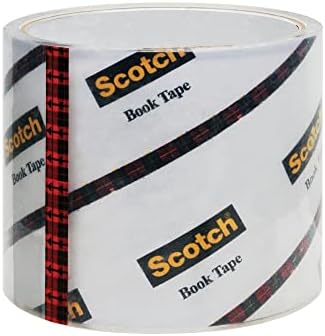 Scotch 845 Kitap Bandı, 3 x 540, Şeffaf