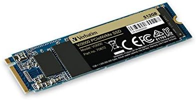 Kelimesi kelimesine 512 GB Vı3000 PCIe Gen 3. 0X4 NVMe M. 2 2280 Dahili SSD