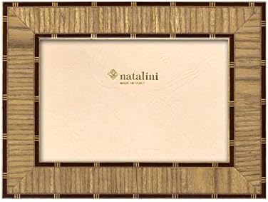 Natalini 5 X 7 Hafif Doğal Bordür Ahşap Çerçeve Made in Italy