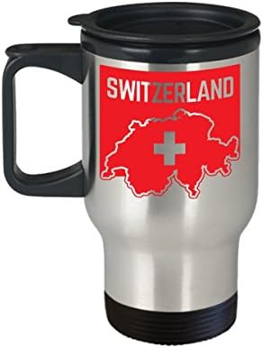 İsviçre Bayrağı, İsviçre Bayrağı, Seyahat Kupa, isviçre Gurur, Paslanmaz Çelik