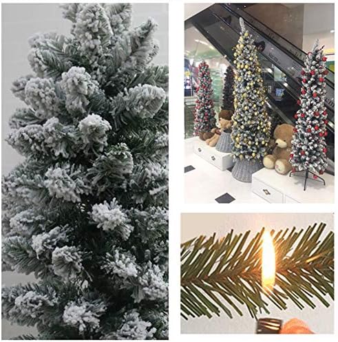ZPEE Ön Yatak Kapalı Noel Ağaçları, Gür Akın Noel Kalem Ağaçları, DIY Yapay Noel Çam Ağacı Menteşeli Dalları Parti