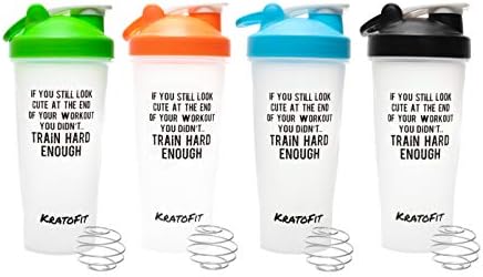 Kratofit 28OZ Protein çalkalama şişesi Spor Salonu, Bardak, Spor Salonu Toz Karıştırıcı, Blender, BPA İçermez, Çoklu