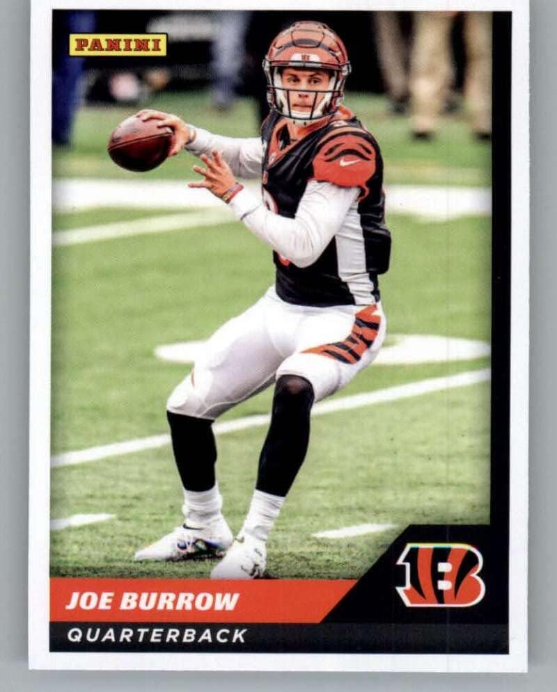 2021 Panini Standart Boyut Ekleme (Çıkartma Setinden) 66 Joe Burrow Cincinnati Bengals NFL Futbol Ticaret Kartı