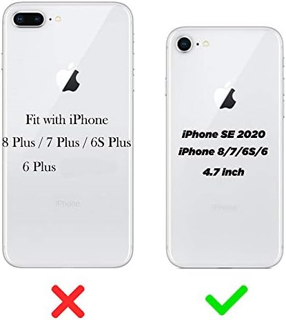Obbıı Tasarım iPhone6s 7 8 SE Temizle Vaka Tasarım Desen Baskılı Şeffaf Plastik Case Arka TPU Tampon Kılıfı iPhone