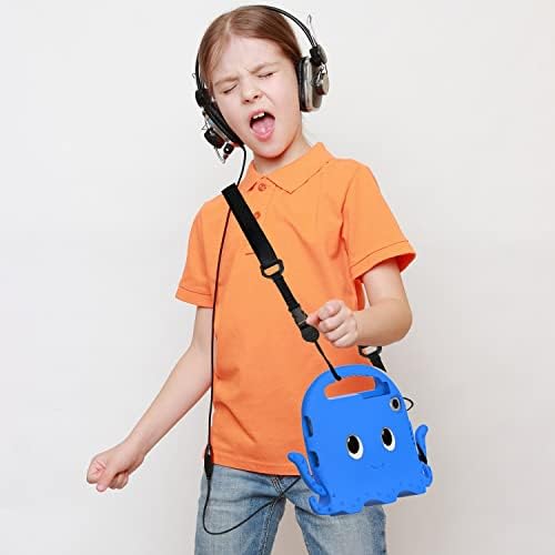 Darbeye Koruyucu Kılıf Çocuk Kılıf ile Uyumlu Huawei MatePad T8 8.0-İnç Kolu ile Tampon / Koruyucu Çocuk Geçirmez