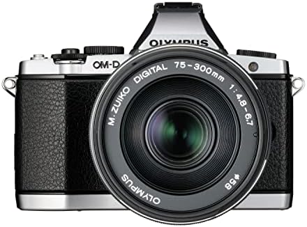 OM SİSTEMİ OLYMPUS M. Zuiko Digital 75-300mm F4.8-6.7 İçin Micro Four Thirds Sistemi Kamera, Kompakt Güçlü zoom objektifi,