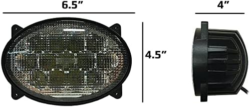 Kaplan ışıkları TL8420 12V LED Oval birleştirmek tavan ışığı ile uyumlu / Case İçin yedek / IH 9230, 9130, 9120,