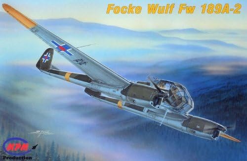 MPM Modelleri Focke Wulf Fw189A2 a / MG 81Z Silah Avcı Uçağı (1/72 Ölçek)