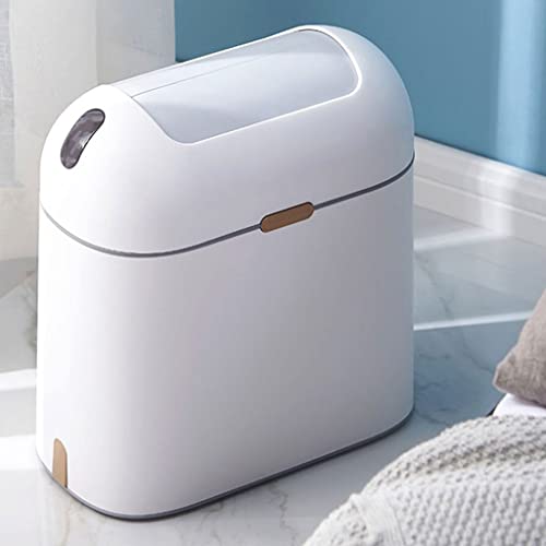 N / A Akıllı Sensör çöp tenekesi Mutfak Banyo Tuvalet çöp tenekesi En İyi Otomatik İndüksiyon Su Geçirmez Kapaklı