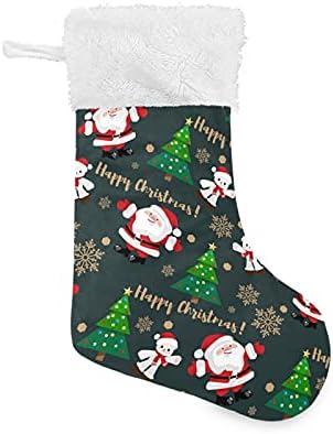 Noel Noel Baba Ağacı Noel Çorapları Noel Ağacı için Büyük Noel Çorapları Çocuk Odası Şömine Asılı Çoraplar Aile Tatili
