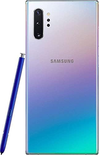 Samsung Galaxy Not 10+ Artı 256GB S Kalem Aura Kızdırma / Gümüş (Fabrika Kilidi GSM ve CDMA için, 6.8 inç Ekran,