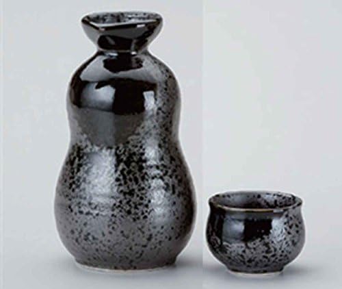 Hisago Oribe 2,5 inç Sake Set porselen Japonya'da üretilmiştir