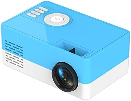 GPPZM Inı Projektör, 320 * 240 Piksel Destekler 1080P USB Mini Beamer Ev Medya Oynatıcı Çocuklar Hediye (Renk : Mavi)