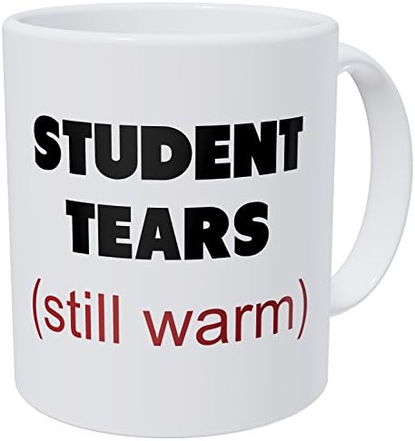 Wampumtuk Öğrenci Gözyaşları, Öğretmen Hediyeleri 11 Ons Komik Kahve Kupası