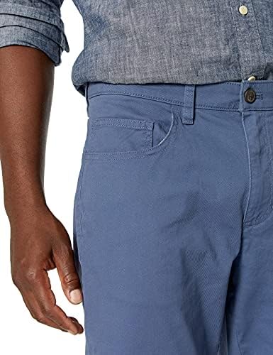Essentials Erkek Slim Fit 5 Cepli Rahat Streç Chino Pantolon (Önceden Goodthreads)