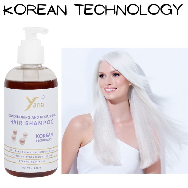 Kore Teknolojisine Sahip Yana Saç Şampuanı Kadınlar için Sülfatsız Şampuan Saç Dökülmesi