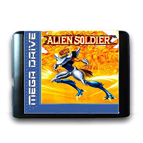 Lksya Alien Asker Sega 16 Bit MD Oyun Kartı Mega Sürücü Video Genesis Konsolu (Kart)