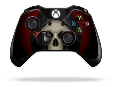 Çeşitli Grim Reaper Xbox One Uzaktan Kumanda / Gamepad Cilt / Kapak / Vinil Xb1R28