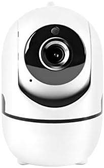 WiFi ev güvenlik kamerası, 360 Derece Kapalı WiFi Kamera ile Kızılötesi Gece Görüş için Pet / Bebek / Dadı, Köpek,