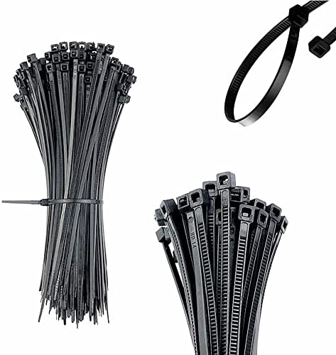 1000 Adet Plastik Kablo tel Zip Bağları Sarar, 4.7 İnç Kendinden Kilitleme Naylon Kablo bağları, ağır kordon bağı